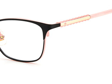 Youth Girls Kate Spade Eyeglasses: Massy - Black SpecSMART Eye Clinic (Zoom View)